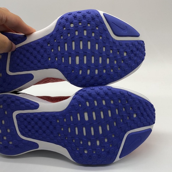 USED Men’s ZoomX Invincible run FK 3 Red/Blue/white DR2615-600 No Box - Picture 7 of 7